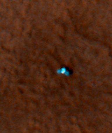 Foto von Phoenix auf der Marsoberflche