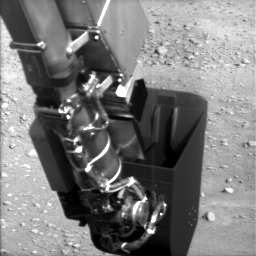 Instrumentenarm ber der Marsoberflche